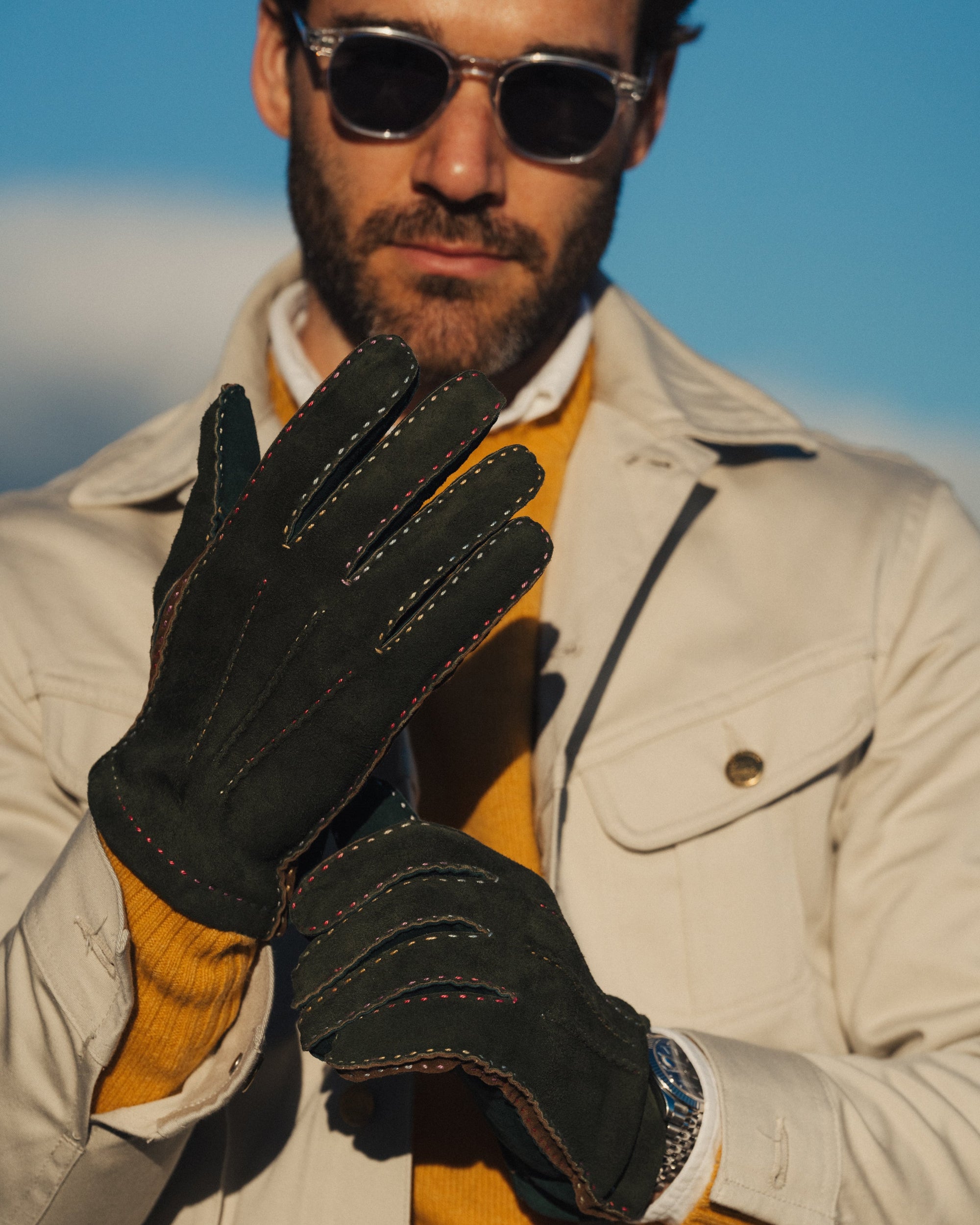 Casual Handmade Gentlemen's Gloves
